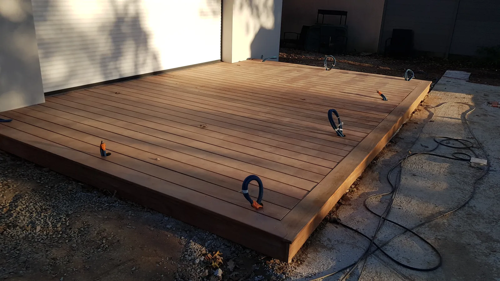 Réalisation de charpente par l